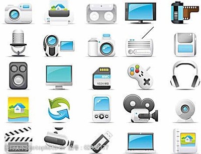 耳麥話筒圖片素材