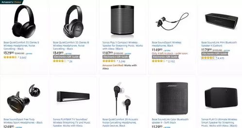 美國線上市場最受歡迎的電子產品品牌及熱賣品top30